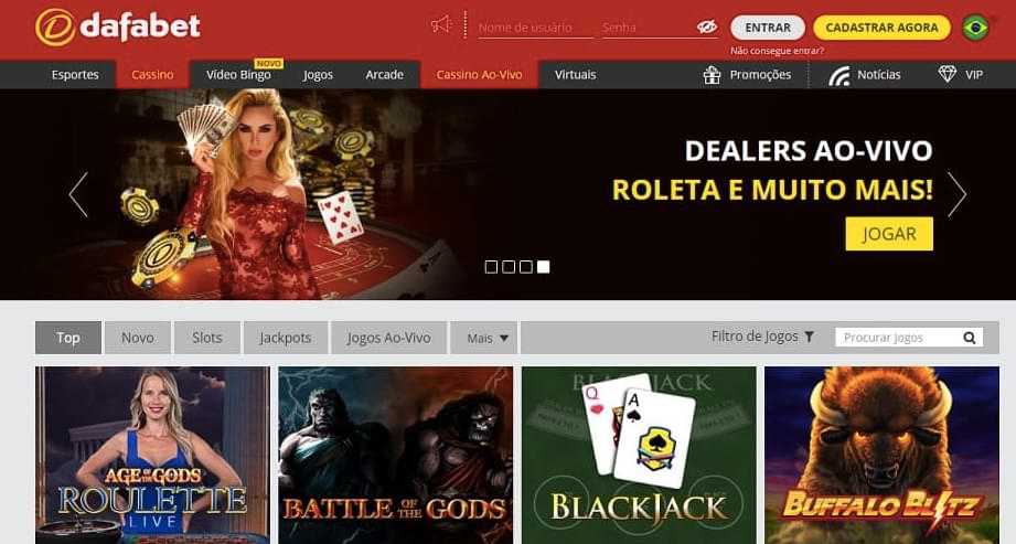 Cassino ao vivo Dafabet