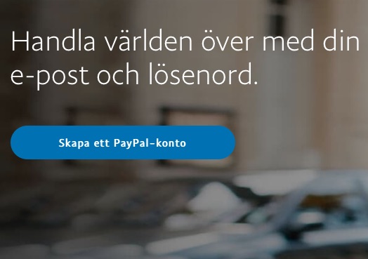 Paypal betalning