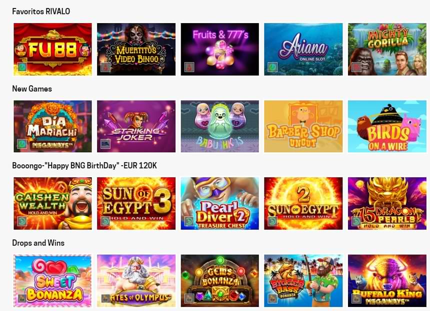 Cassino Online Rivalo