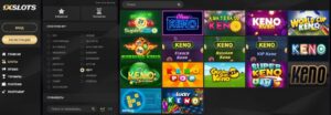 В казино 1xSlots представлены лотереи онлайн