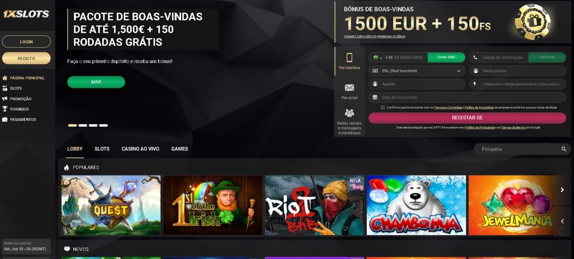 1xslots Jogos de Cassino