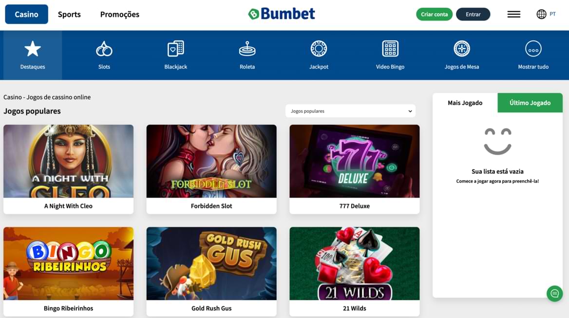 Cassino online Bumbet