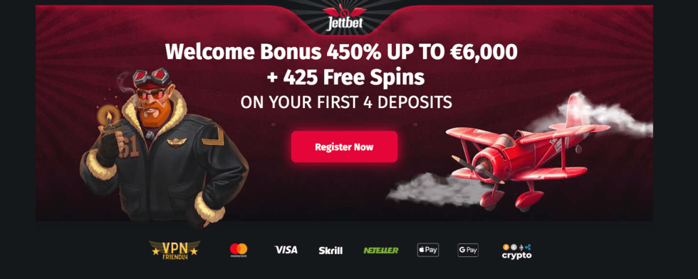 JettBet Casino non Gamstop