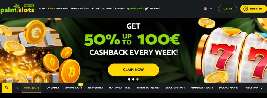 PalmSlots Non GamStop Casinos