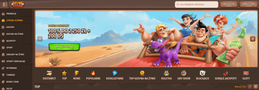 StoneVegas Casino PL